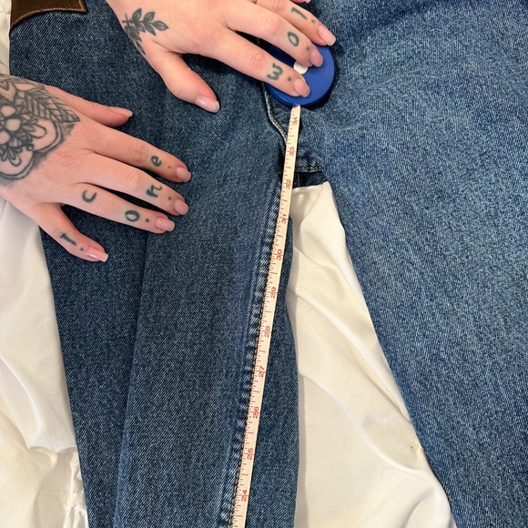 VINTAGE LAWMAN LACE UP JEANS - Picture 9 of 12